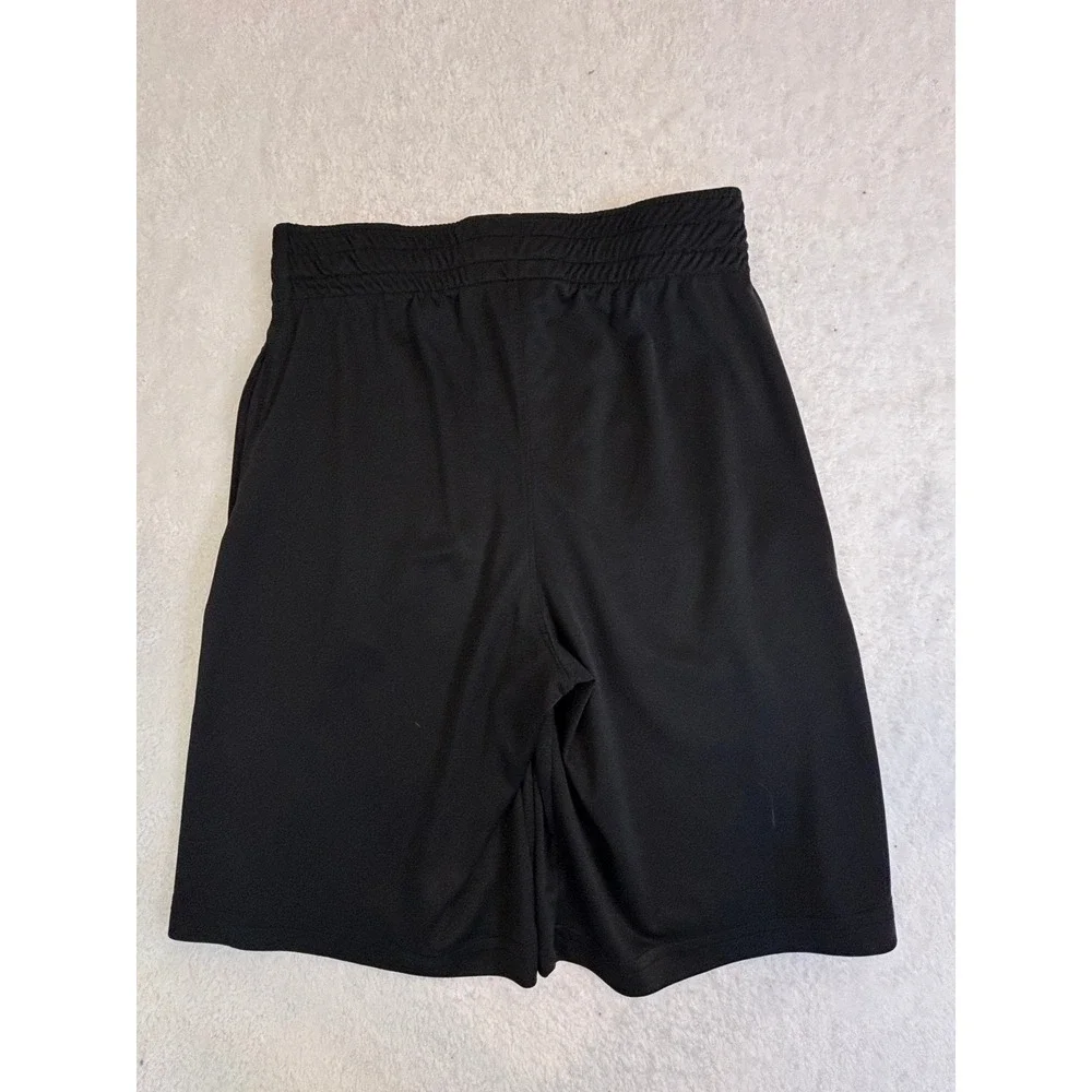 Cat & Jack Boys Black Athletic Shorts Size Medium 8/10 Elastic Waist Mesh‎ Gym
